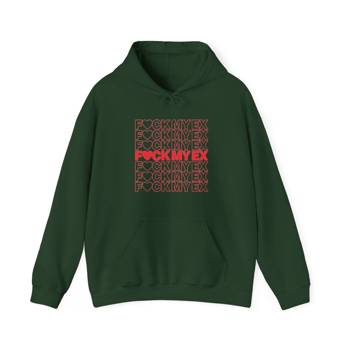 Fuck My Ex Black Hoodie | Nick Nayersina - alternate angle 5, merchandise