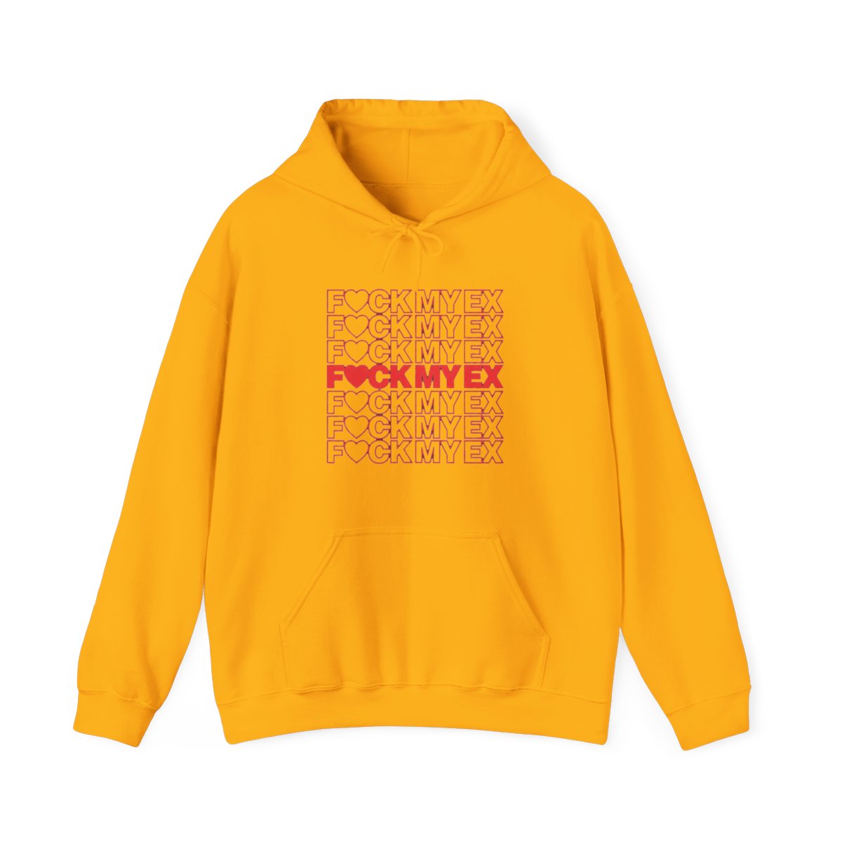 Fuck My Ex Black Hoodie | Nick Nayersina