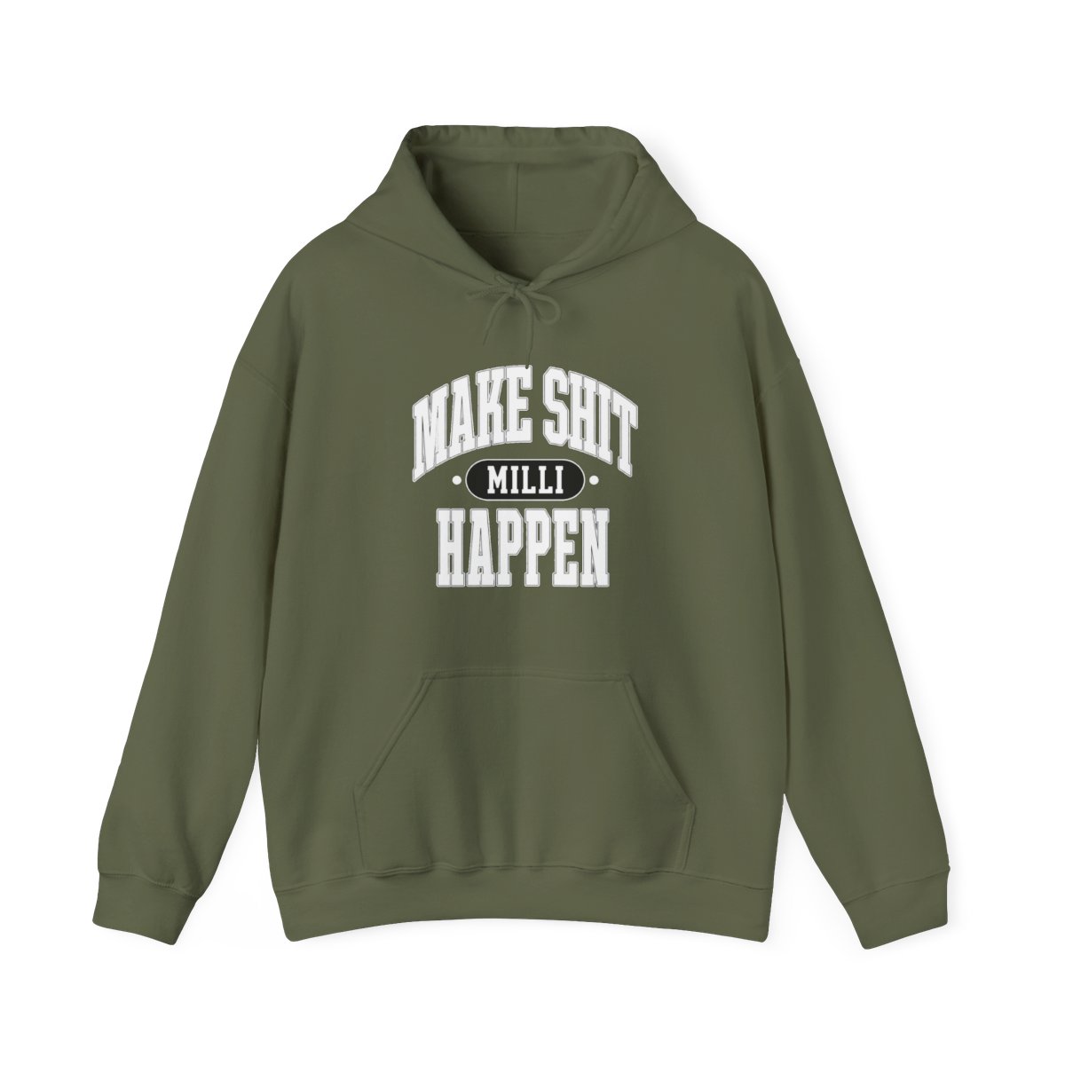 Official Nick Nayersina Make Shit Happen Shirt, hoodie, sweater, long sleeve and Hoodie - alternate angle 4, merchandise