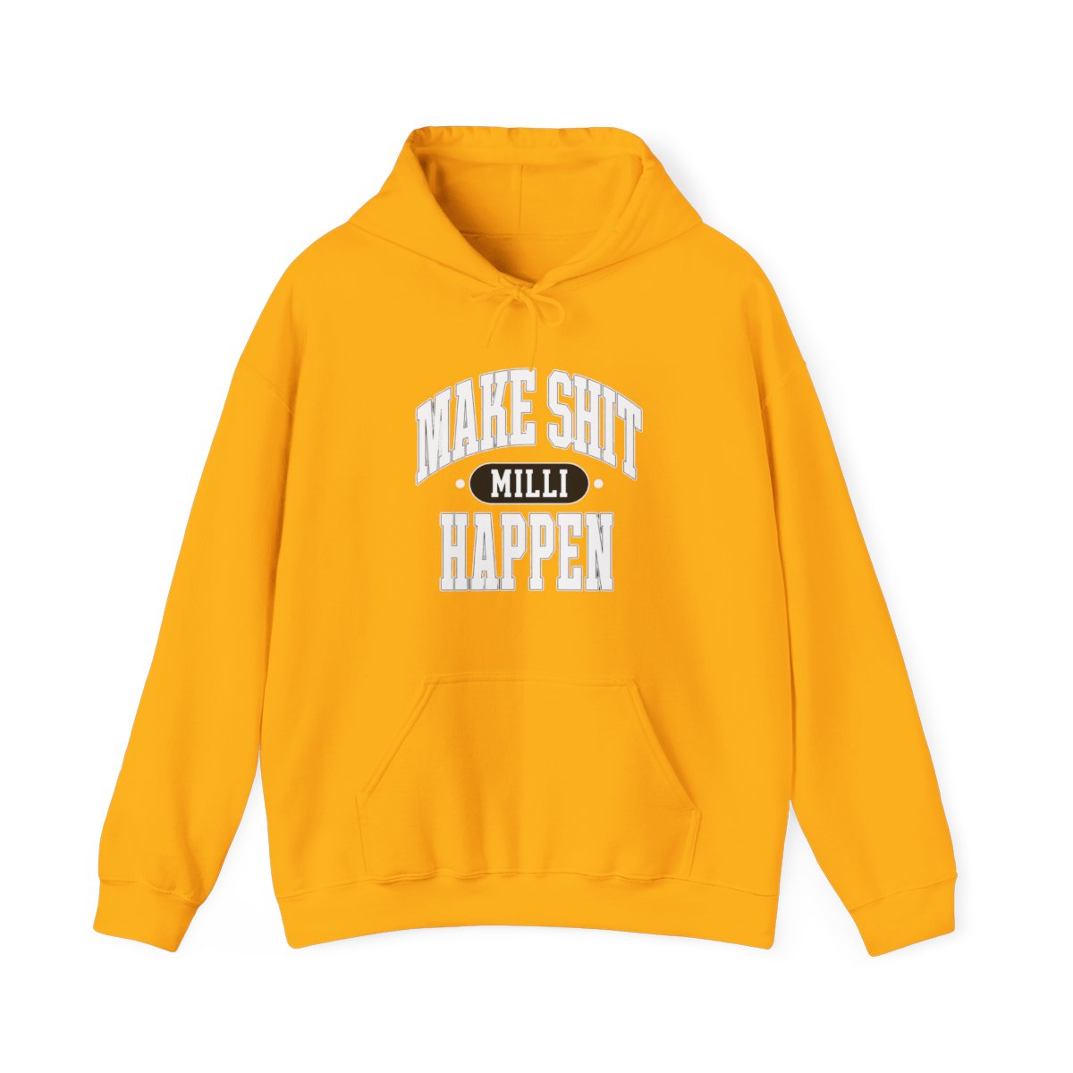 Official Nick Nayersina Make Shit Happen Shirt, hoodie, sweater, long sleeve and Hoodie - alternate angle 2, merchandise